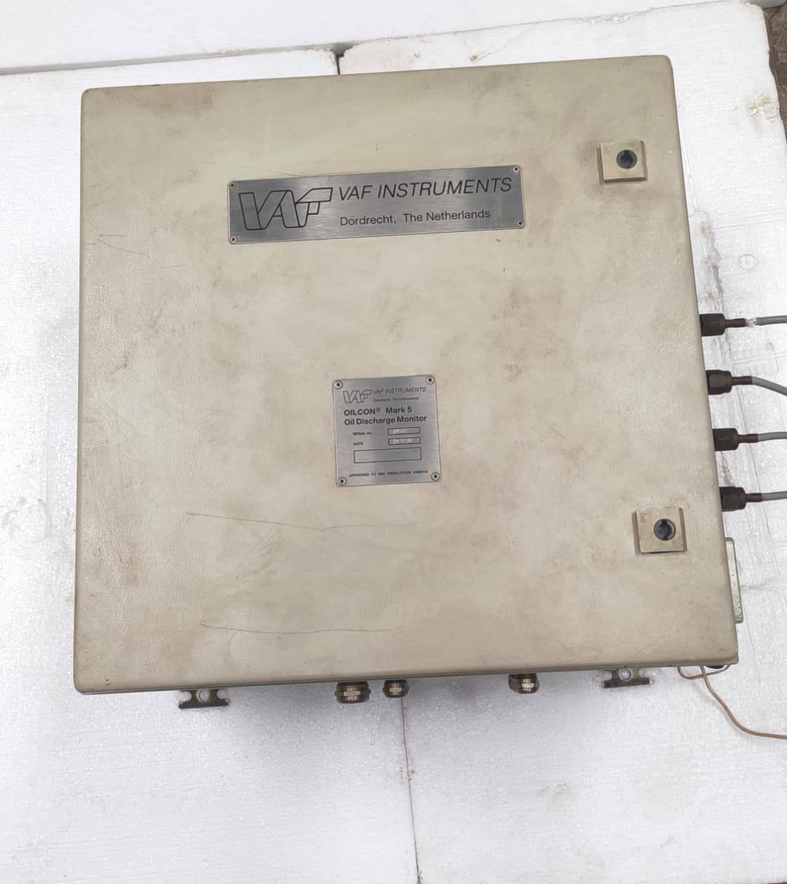 VAF INSTRUMENTS OILCON MARK 5 OIL DISCHARGE MONITOR ODME TESTED